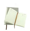 Sublimacja magazynowa USA Blanki notatniki a5 White Journal Notebooks Pu skórzane przeniesienie ciepła Drukowanie Note Książki z wewnętrznymi papierami klejenia