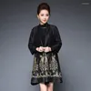 Vêtements ethniques chinois National vent hauts femmes Tang costume Style Blouse tendance broderie Vintage motif vêtements d'extérieur Cheongsam haut