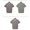 Мужские рубашки J Girls Solid Color Slim-Fit Simple Men's Fort Fort Harajuku All-Match с коротким рукавами в корейском стиле повседневное унисекс