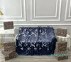 Estilos Carta Cashmere Designer Clanta de lã de lã macia Shawl portátil Sofá de lã de lã de lã de lã de malha portátil 150x200cm