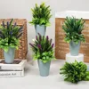 Decorative Flowers Simulation Bonsai Fancy Elegant Artificial Potted Plants Colorfast