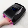 Nail Dryers 96W Rechargeable Lamp with Handle Professional Red Light Glue Baker Cordless Manicure Wireless UV LED 2210268580213