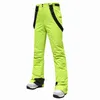 Skiing BIB Pants 2020 New Winter Women Outdoor High Quality Windproof Waterproof Warm Snow Trousers Snowboarding Brand L221025