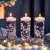 Decorazione per feste Corda di perle artificiali per candele galleggianti 10 m 1 rotolo Centrotavola per matrimoni Riempitore per vasi ghirlanda