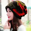 Beanie/Skull Caps Hat women autumn and winter Korean version plus velvet warm bag head hat ear protection cap neck casual moon T221020