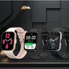 Yezhou2 44mm sportkleding ultra vierkant slim horloge met draadloze Bluetooth Men dames fitness armband aangepaste horloge voor iPhone