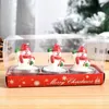 크리스마스 공예 선물 선물 선물 촛불 산테 클로스 눈사람 그림 장식 양초 Xmas Paty Candle Atmosphere Decor Ornaments BH7817 TYJ