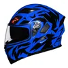 Motorcykelhjälmar 805 Capacete Casque Moto Flip Up Dual Visirs Full Racing Helmet Casco Sizem-3XL