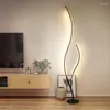 Vloerlampen Noordelijke boomtakken Remote Led Hoeklamp Standlicht Home Decor voor Living Room Slaapkamer