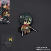D'autres accessoires de mode attaquent sur Titan Jume Anime Movies Games Épingles en émail dur collectent des badges de badges de badges de sac à dos sac à dos