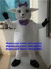 White Lamb Sheep Mascot Costume Mascotte Goat Jumbuck Yeanling Adult Cartoon Character Outfit Suit Return Banquet Opening And Closing No.1041