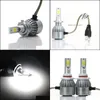 Faróis de carro 50 pares 12v 6000k H7 LED FARECTULHO H1 H3 H4 H11 H13 9006 9007 880 BB C6 MOBILES MOBILES FOG DOURS DE LAMP