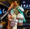 Party Favor Keynchain Doll Creative Cute Cartoon Doll Car Pendant Couple Bag8614929