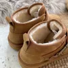 Australie Bottes en daim Neumel Snapback pour hommes METAL GREY Moss Green Black Chukka Chestnut Buckle Ankle Shoes Shearling Fur Lined Low Booties