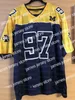 Maglie da calcio personalizzate del Michigan Wolverines College Zach Charbonnet Tom Br