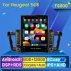 Car Dvd Radio Video Players IPS for Peugeot 508 508SW 2011-2018 CarPlay Android Auto GPS Navigation No 2 Din 2din DVD