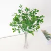 Decorative Flowers Artificial Eucalyptus Branch Realistic Faux Stem Plant For Home Decor Large Tropical Plantas Artificiais