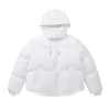 Heren Down Parkas Classic Puffer Jacket Winddicht Parijs Outdoor Winter Winter Warm Cotton Gededed Puffer Jackets voor mannen en dames