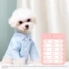 Hondenkleding huisdierkleding luxe pyjama shirt comfortabel ademende shirts voor mode