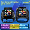 2 DIN 안드로이드 자동차 DVD 멀티미디어 GPS 2DIN 플레이어 자동 라디오 RENAULT KAPTUR CAPTUR 2016-2019 TESLA 스타일 CARPLAY 4G AUTORADIO BT