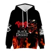 Bluzy męskie 2022 Anime Berserk Hoodie Pullover 3D Long Rleeve Ubrania fajne bluza plus size dla mężczyzn i kobiet dzieci kawaii topy