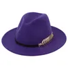 Fedora chap￩u mulheres chap￩us de inverno para garotas banda de fita masculina chap￩u largo vasta cl￡ssica igreja de casamento bege jogador novo cap capeau femme