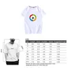 T-shirt 2024Black Rock City Tokyo Designer Hip-Hop Elements Funny Street Casual Wear imprimé Coton Round Coure Colonté Black and White Coton Brestable # A018