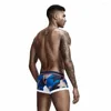 Onderbroek 2022 Sexy Men Underwear Comfortabele bedrukte ijs zijden slipje slipje Calzoncillos hombre slip gay