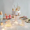 Narzędzia do pieczenia 1PCS Cross Cake Stand Stand Kitchen Cupcake Decorations Wedding Party Display