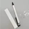 US Warehouse Sublimation Pens Blank Heat Transfer Ballpoint Pen with Shrink Wrap White Aluminum Customized Clip Pen School Supplies Z11