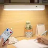 Tischlampen Büro Studie Lesen Fernbedienung Lampe Timer USB wiederaufladbar Schlafzimmer magnetische Touch Schrank Schreibtisch Schlafsaal Licht Nachttisch