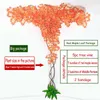 Dekorativa blommor konstgjorda vinstockar murgröna växter vägg simulering träd gren falska träd lindande banyan vardagsrum familjekontor bröllop bröllop