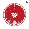 Decorazioni natalizie Gonna albero da 90 cm Squisito pupazzo di neve di Babbo Natale Alce Fiocco di neve Natale Decorazione inferiore Buon Natale per la casa 2023 J5H5