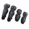 Motorfiets pantser 4 stuks knie shin bewakers volwassenen elleboog pads beschermer flexibel ademend