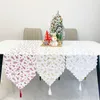 Decorações de Natal 2022 Tree Flower Papai Noel Runner para ornamentos em casa ano 2023 Presentes de Natal Navidad