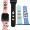 Encantos de anillos decorativos para Apple Watch Band Strap Creative Nails Accesorios para iWatch Bracelet