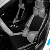 Capas de assento de carro Bling Diamond Silver Interior Accessories