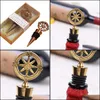 Bar Tools Bar Tools Bottle Opener Wedding Favors Rudder Wine Stopper Nautical Temed Compass Weddings Dusch gynnar Drop Delivery 2 DHGB2