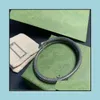 Bedelarmbanden ontwerper slangenarmband sier schalen luxe sieraden heren vrouwen retro open bangle niet allergisch nooit fade267g drop del dhzrb