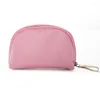 Kosmetiska v￤skor Portable Travel Bag Shell N￶dv￤ndigheter utg￶r Case Organizer Beauty toalettet Korean Solid Color Women Mini Handv￤ska