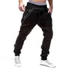 Pantaloni da uomo 3XL Pantaloni da jogging casual da uomo Solid Thin Cargo Pantaloni sportivi da uomo Tasche con zip Pantaloni Pantaloni da jogging Tuta sportiva da uomo