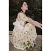 Casual Dresses Maje Hoydsn Yfl Floral Dress Summer 2022 Stil Elegant 1D49921