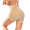 Kadın şekillendiricileri kadın yastıklı shapewear kalça arttırıcı bulifter bel eğitmeni kontrol külotu