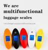 Balance à bagages électronique 50kg balances numériques suspendues Mini valise Portable manipulée sac de voyage pondération maison à l'extérieur