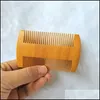 Party Favor Mens Wood Beard Brush Party Favorit