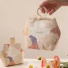 Подарочная упаковка творческая свадебная коробка с деревянным кольцом DIY Favors Favors вечеринка по случаю дня рождения jelwery упаковка пустая бумага