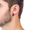 バックイヤリング6ペア磁気スタッドステンレススチール男性のための非ピアス耳クリップ
