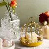 Décoration de fête chaîne de perles pour bougies flottantes Table de mariage pièce maîtresse guirlande Vase remplissage maison anniversaire salle à manger décor