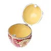 Sieradenzakken Rood Gold Crown Faberge-Egg-serie Handgeschilderde snuisterij Box Uniek cadeau voor Pasen Home Decor Collectible