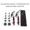 Trekking Poles Carbon Fiber External Quick Lock Hiking Collapsible Stick Set Outdoor Retractable Walking Crutch